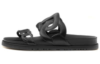 HERMES Odor Resistant Slide Slippers Women's Black