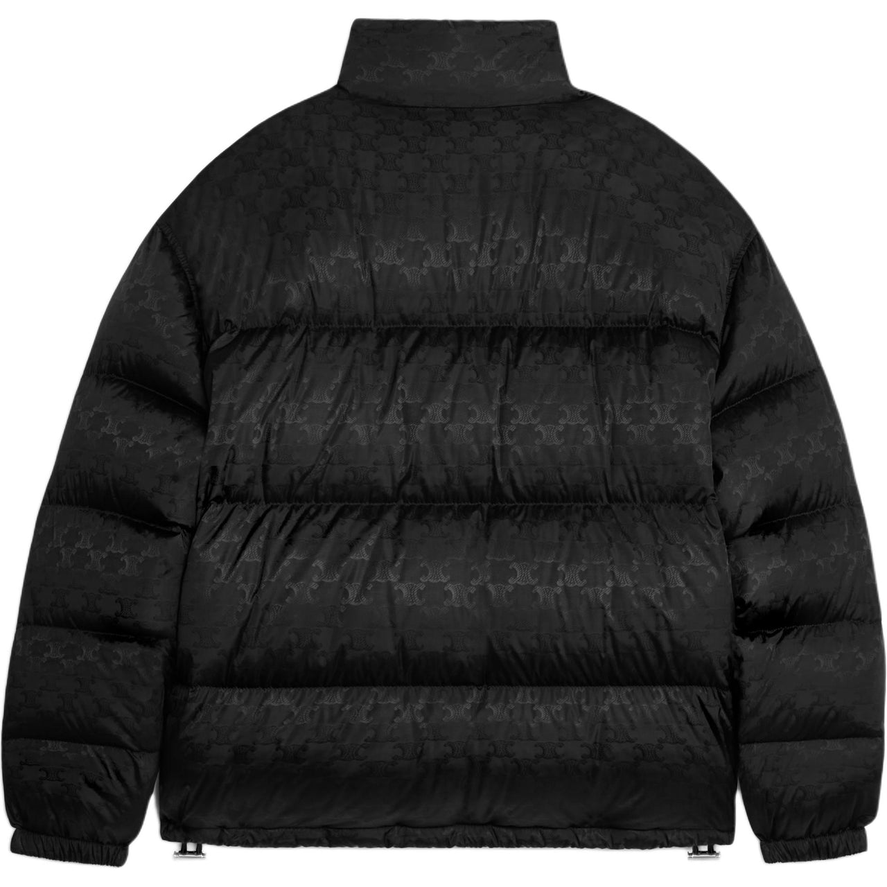 CELINE Down Jacket In Triomphe Nylon Jacquard