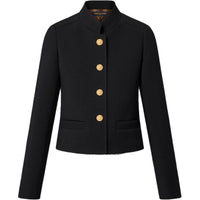 LOUIS VUITTON Lv Button Officer Jacket