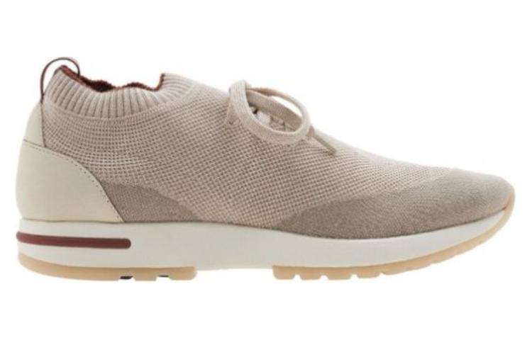 Loro Piana Breathable Low Top Casual Shoes Men's Beige