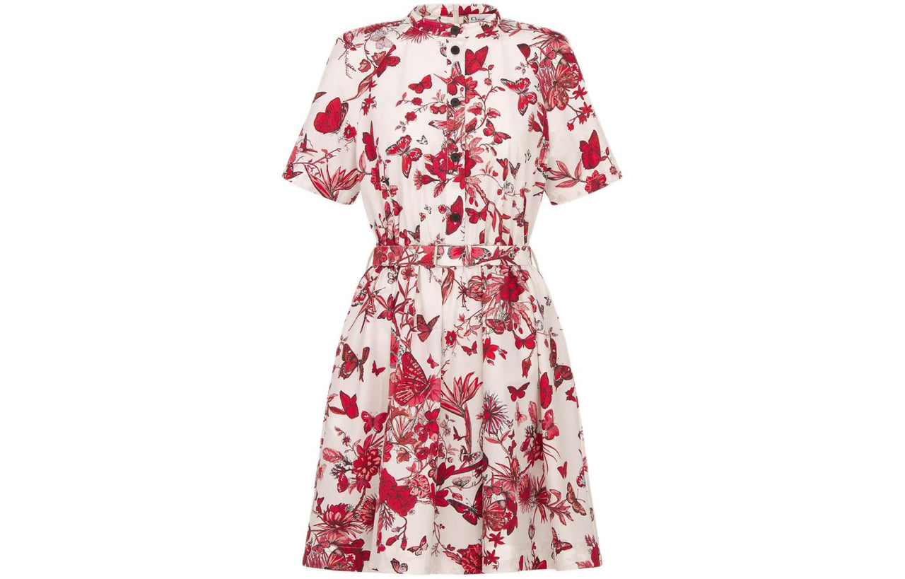 DIOR SS24 Short-Sleeved Dresses Women's White