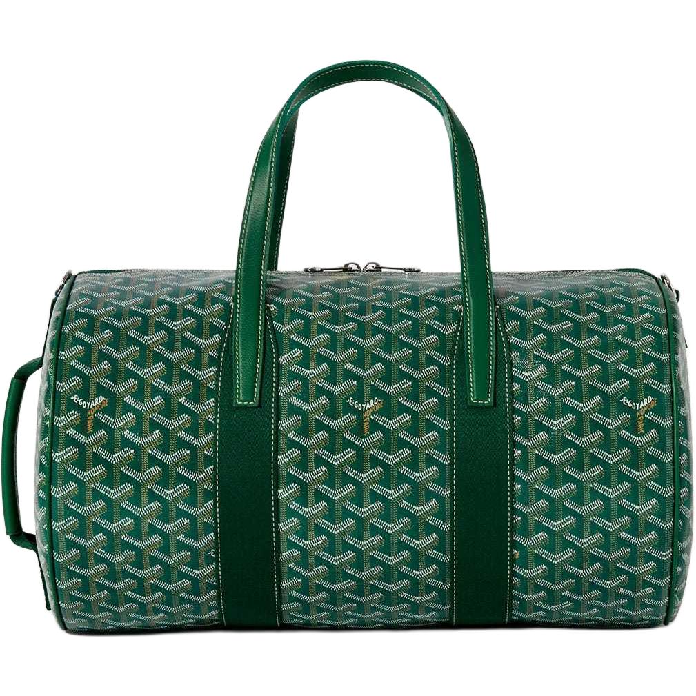 GOYARD Canvas With Calfskin Sports Bag Travel Bag Unisex Green