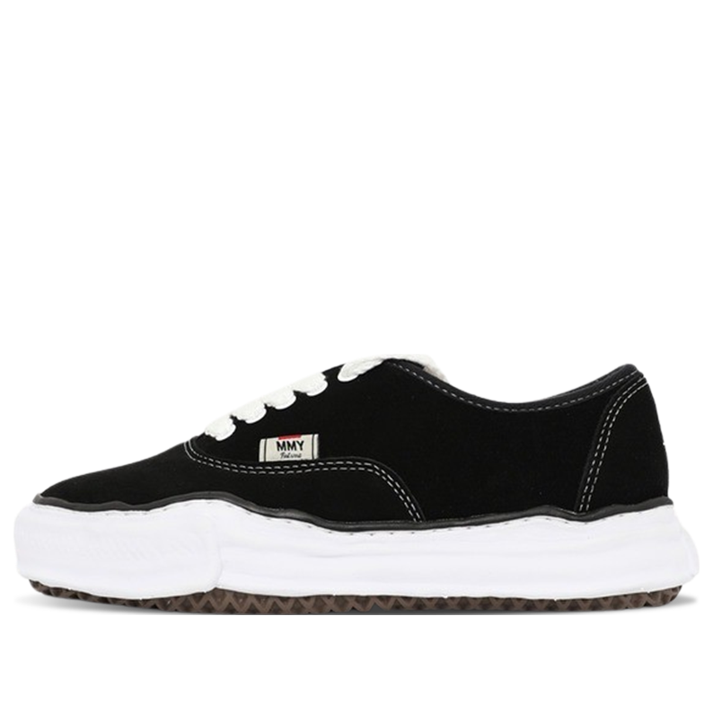 Maison MIHARA YASUHIRO Baker OG Sole Suede Low 'Black' A11FW720-BLACK