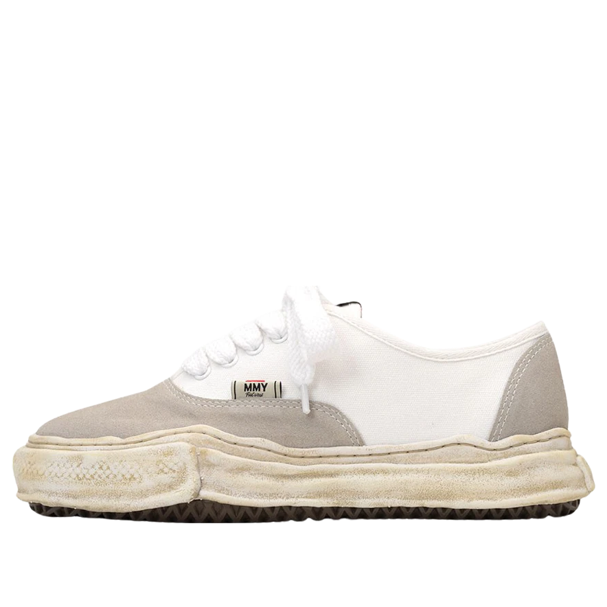 Maison MIHARA YASUHIRO Baker OG Sole Canvas Suede Low 'White' A12FW729-WHITE