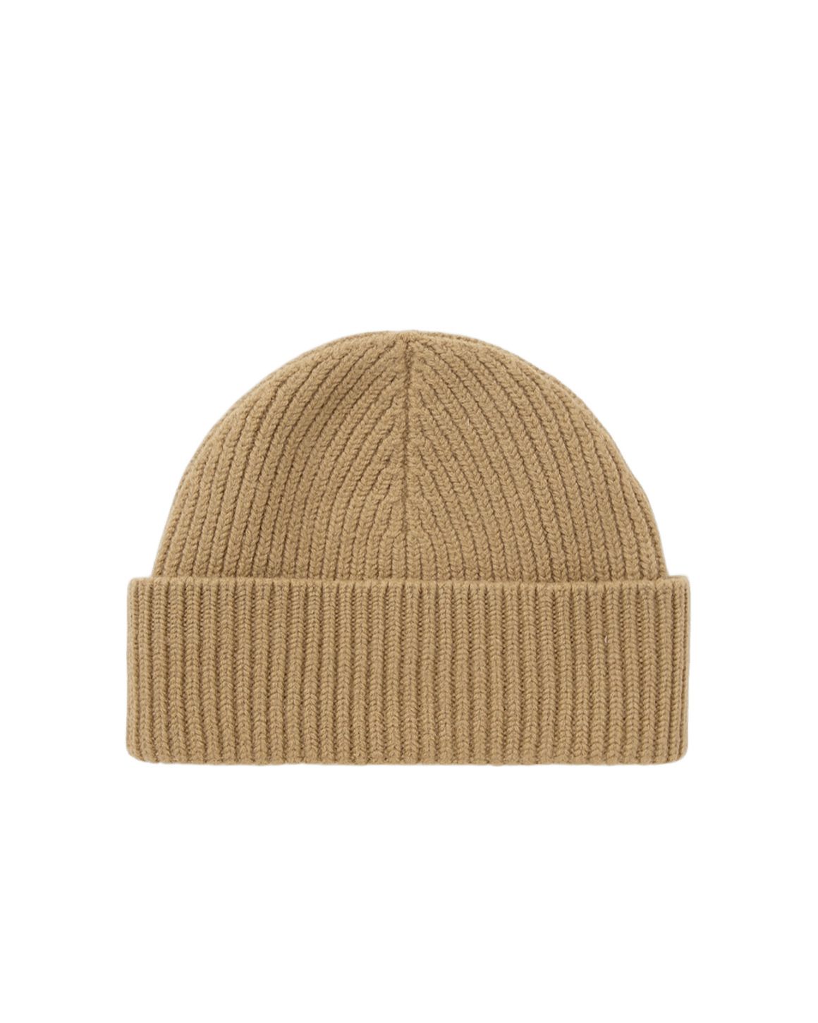 AMI FW25 De Coeur Beanie 'Camel' UBO006-018-288
