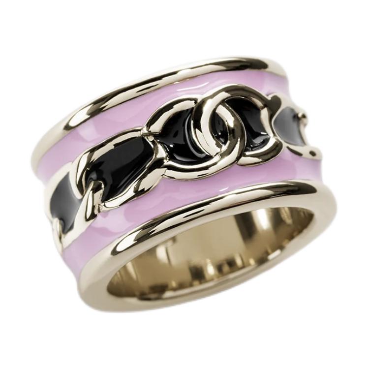 CHANEL Metal Rings Women's Gold