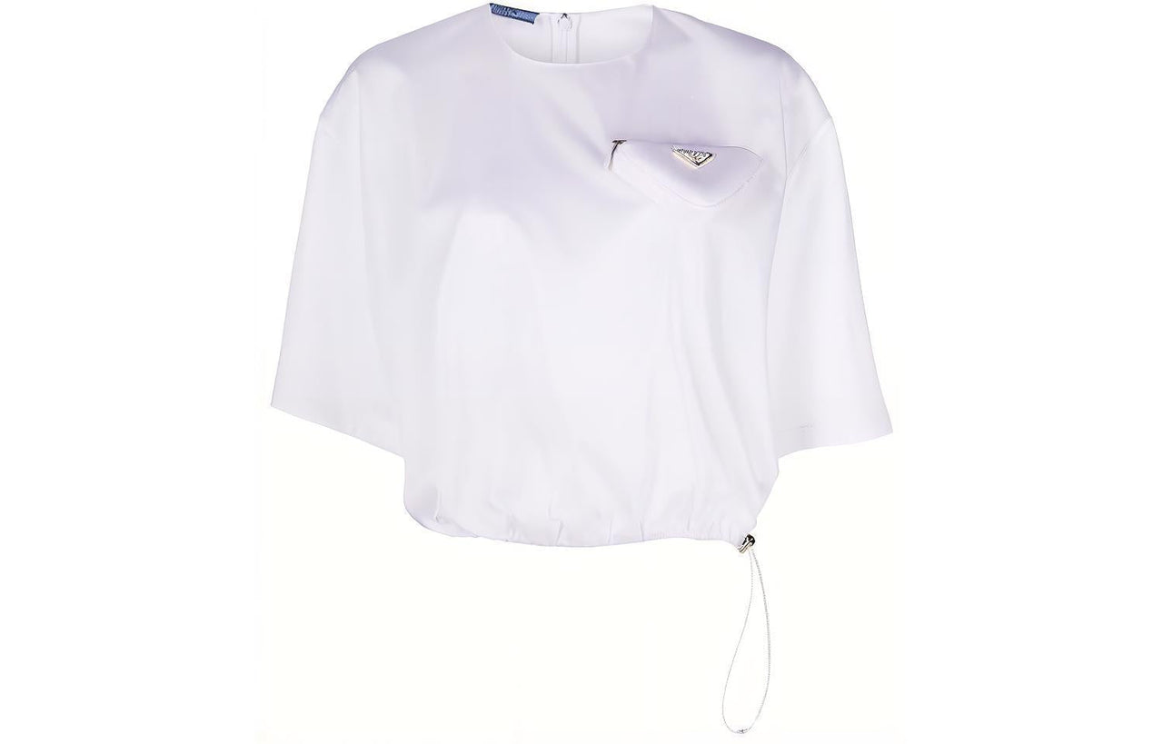 PRADA Crop Tops Women's White