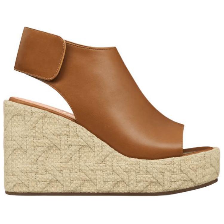DIOR Attitude Strap Sandals 9.5cm Women's Brown