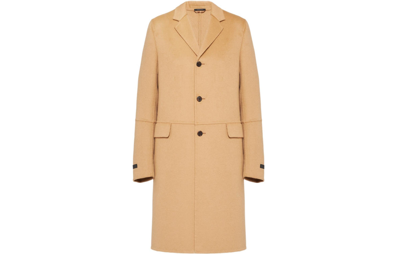 PRADA Coats Men Khaki