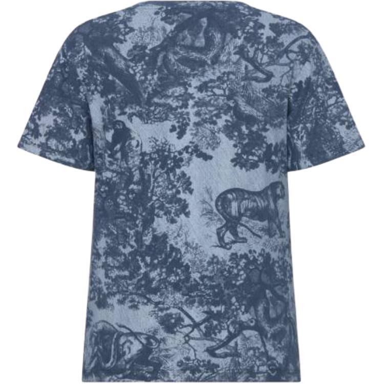 DIOR T-Shirts Women's Blue