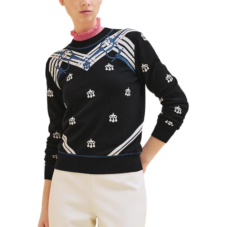 HERMES Sweaters Women's Black