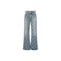 LOUIS VUITTON Damier Denim Skate Pants