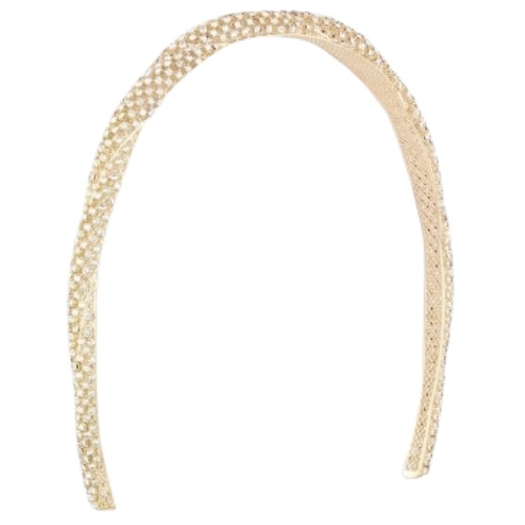 DIOR Metal Headbands Women's Gold