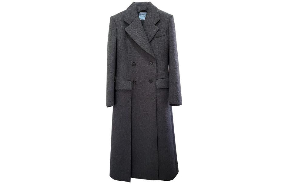 PRADA Coats Women's Gray