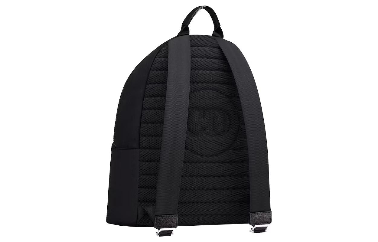 DIOR Sorayama Collaboration Nylon With Calfskin Backpack Men's Black