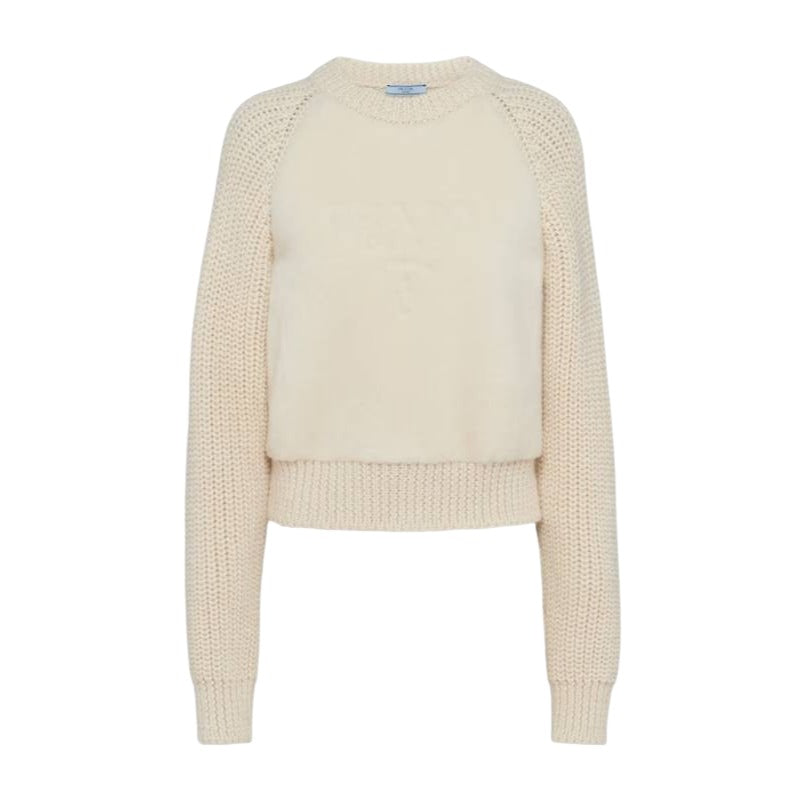 PRADA Crew neck Alpaca blend Jumper