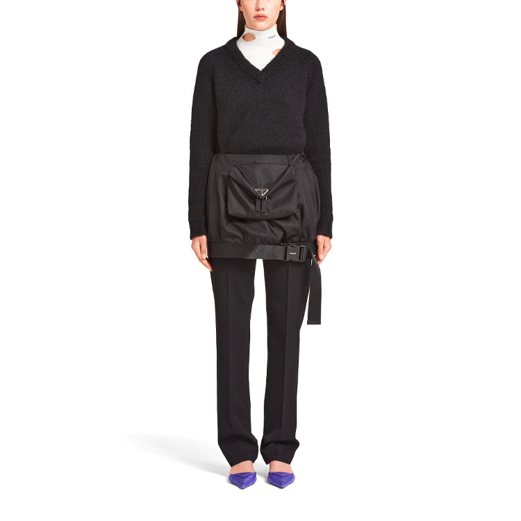 PRADA Casual Short Skirts Women's Black