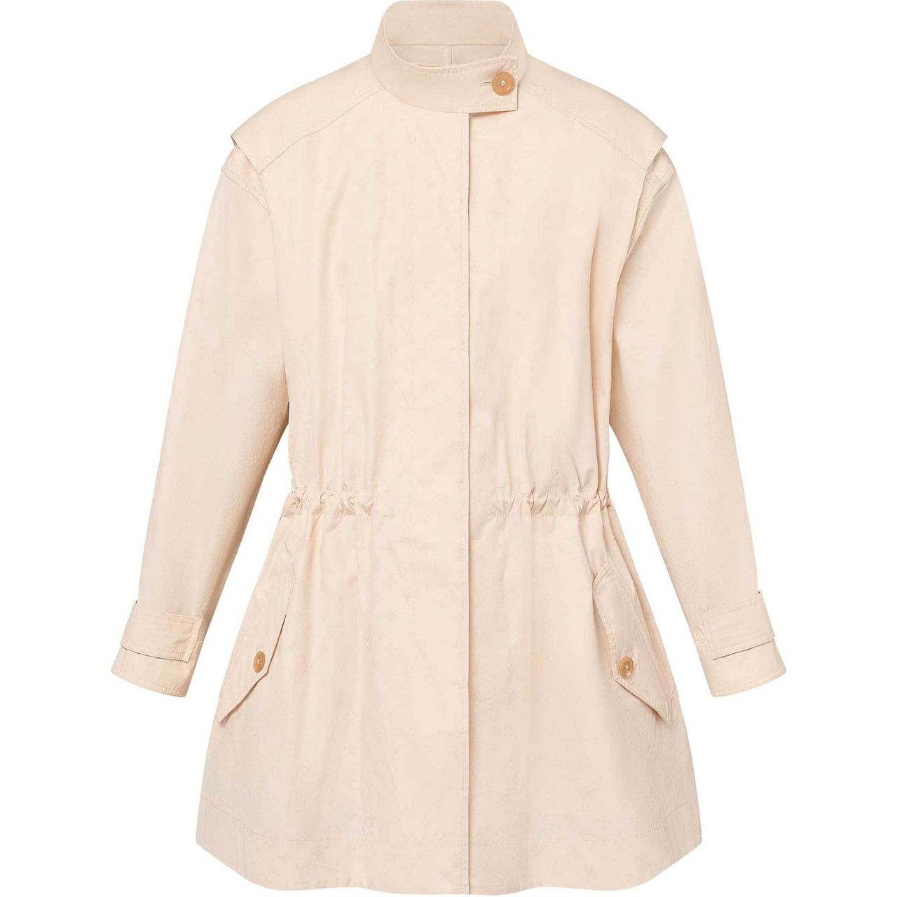 LOUIS VUITTON Monogram Jacquard Oversized Parka