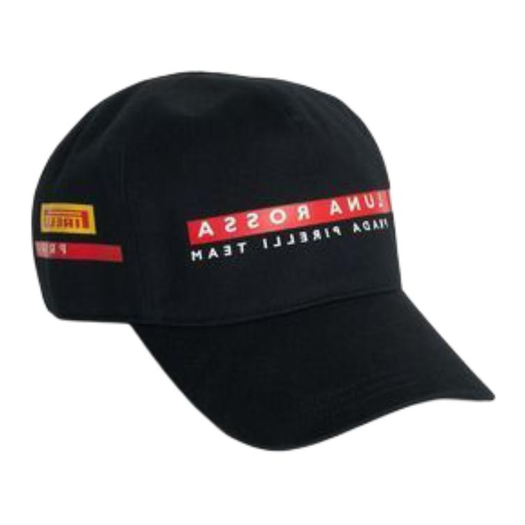 PRADA Cotton Baseball Caps Men's Black