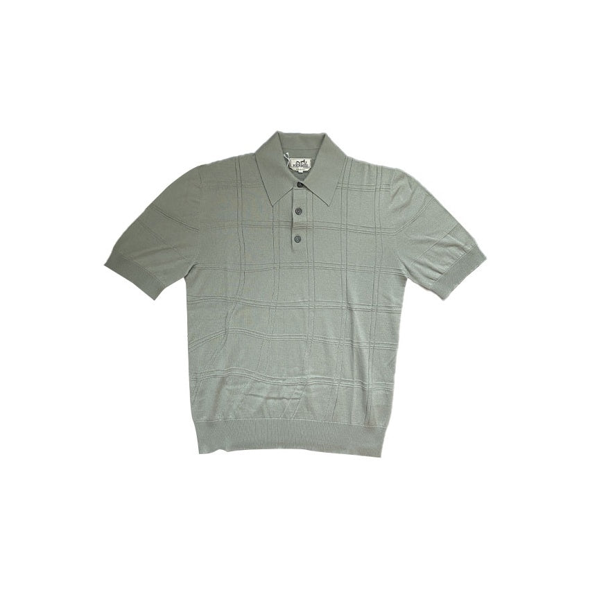 HERMES SS23 Polo Shirt Men's Green