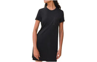 HERMES Short-Sleeved Dresses Women's Black