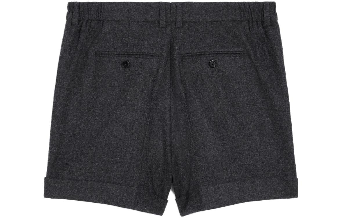 CELINE DYSFUNCTIONAL BAUHAUS Men's Collections Casual Shorts Men Smoke Black