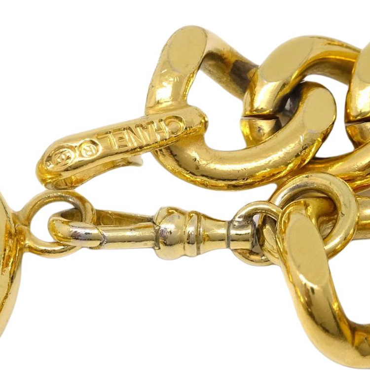 CHANEL 1980 1990s Coin motif Chain Belt