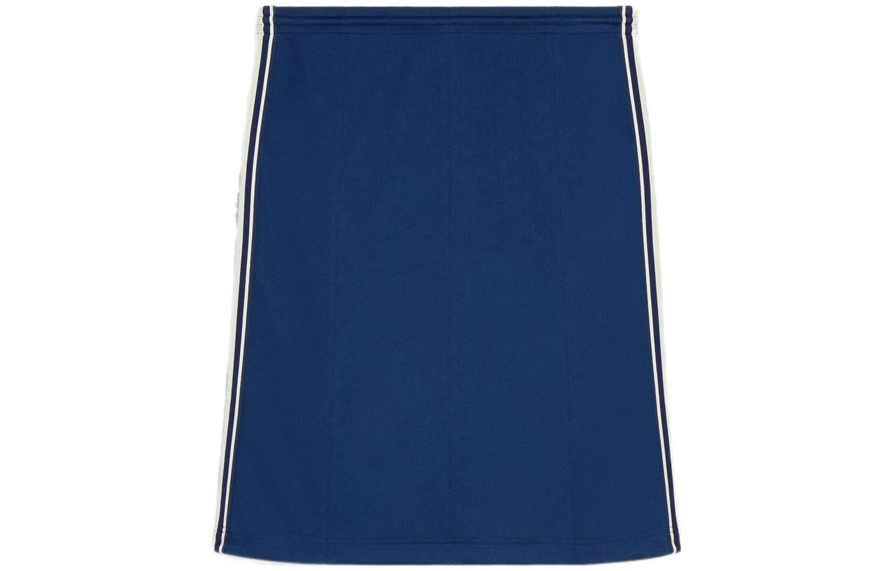 CELINE Casual Short Skirts Women's Blue