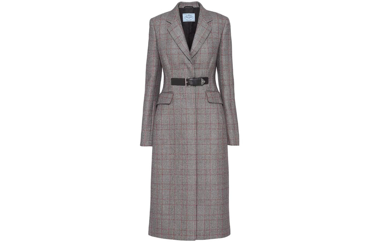 PRADA Coats Women's Umber