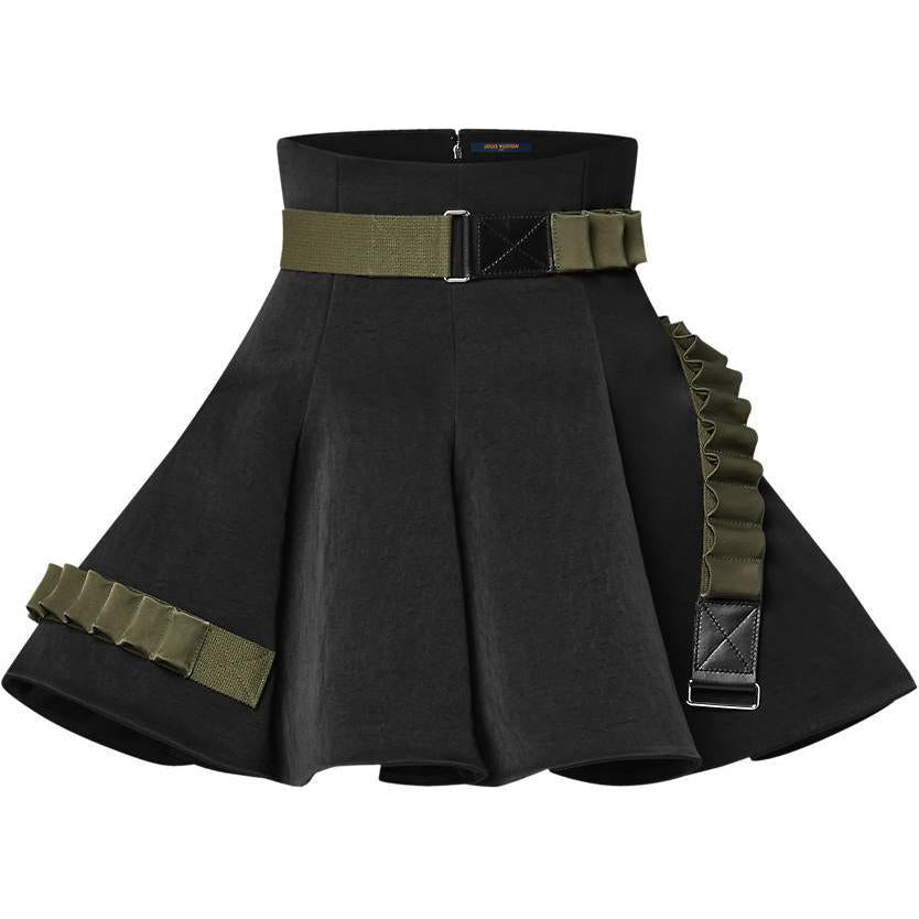 LOUIS VUITTON FW24 Casual Short Skirts Women's Black