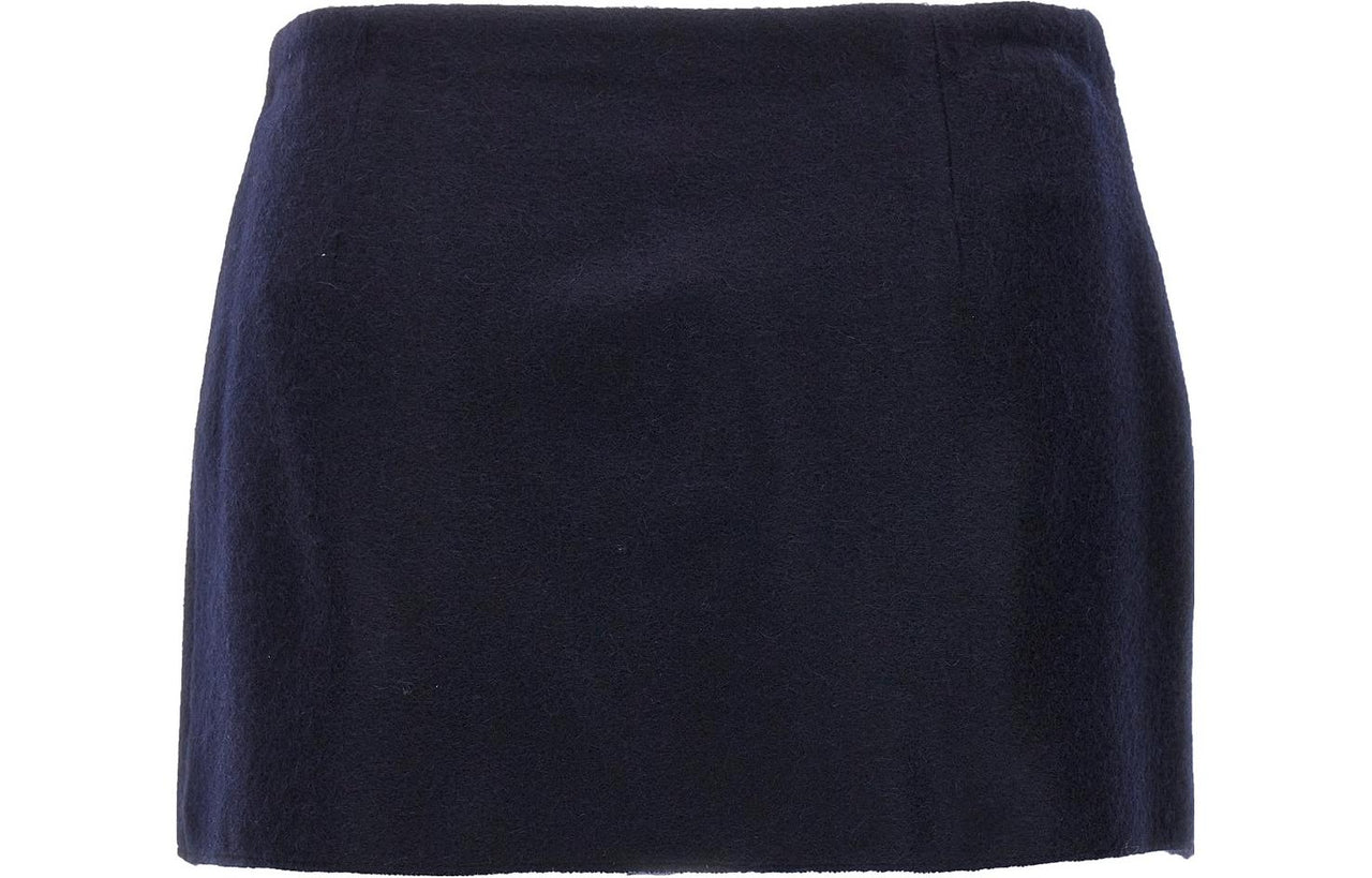 PRADA Casual Short Skirts Women's Blue