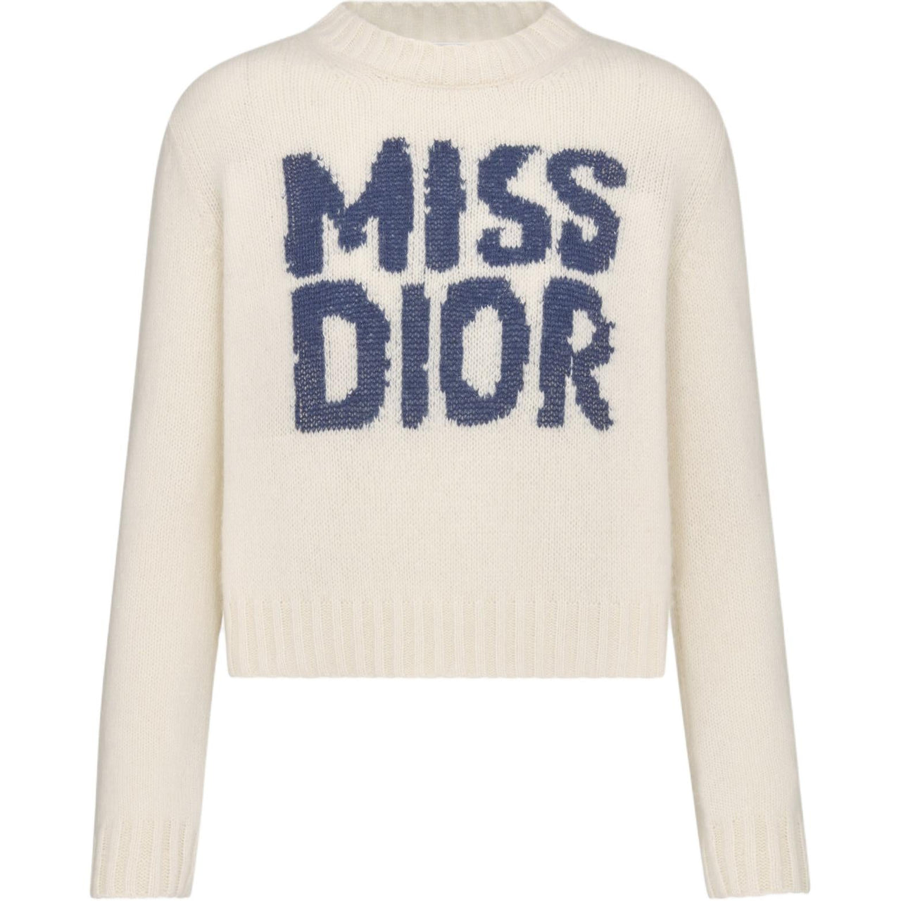 DIOR FW24 Cashmere Sweater Women's Ecru
