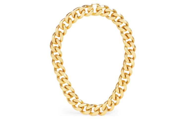 CELINE Brass Necklaces Women's Gold
