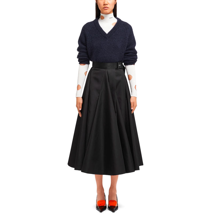 PRADA Casual Long Skirts Women's Black