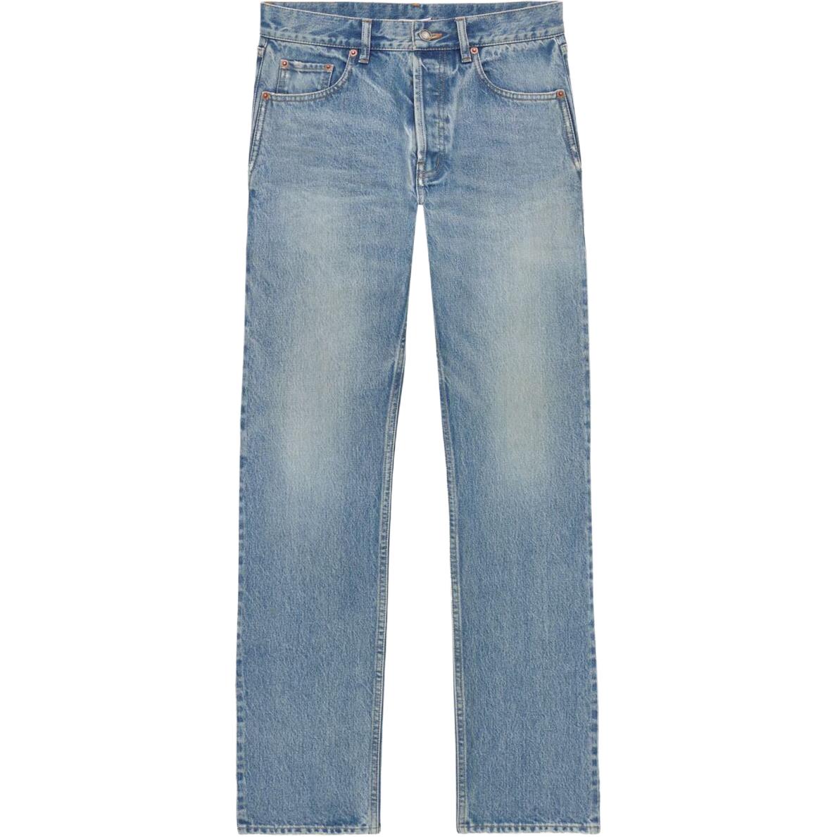 SAINT LAURENT Jeans Men's Naza Blue