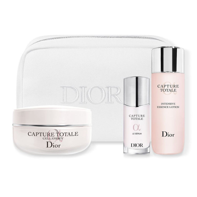 DIOR CAPTURE TOTALE Skincare Sets Wrinkle Reduction, Brightening, And Tightening 10ml+50ml+5ml
