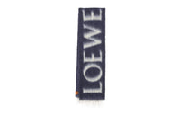 LOEWE Knit Scarves Women's Blue