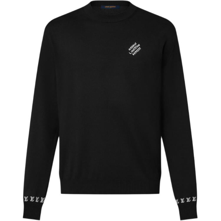 LOUIS VUITTON 1AGKMI Signature Cotton Crewneck