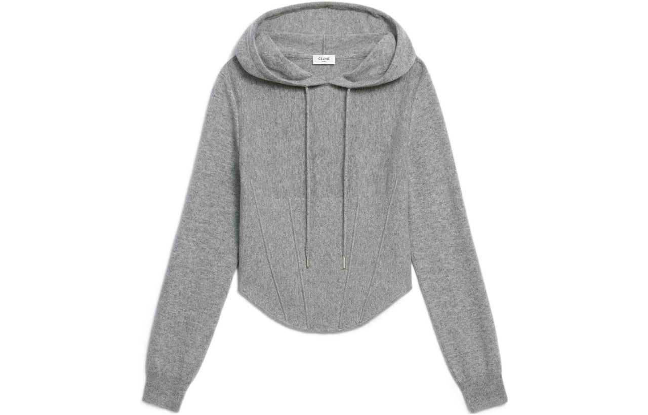 CELINE FW22 Sweatshirt Women's Medium Gray
