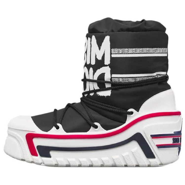 DIOR Dioralps Short Snow Boots Women's Black