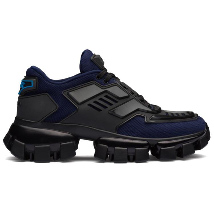 PRADA Cloudbust Thunder Casual Shoes Women's Low-Top Black/Blue