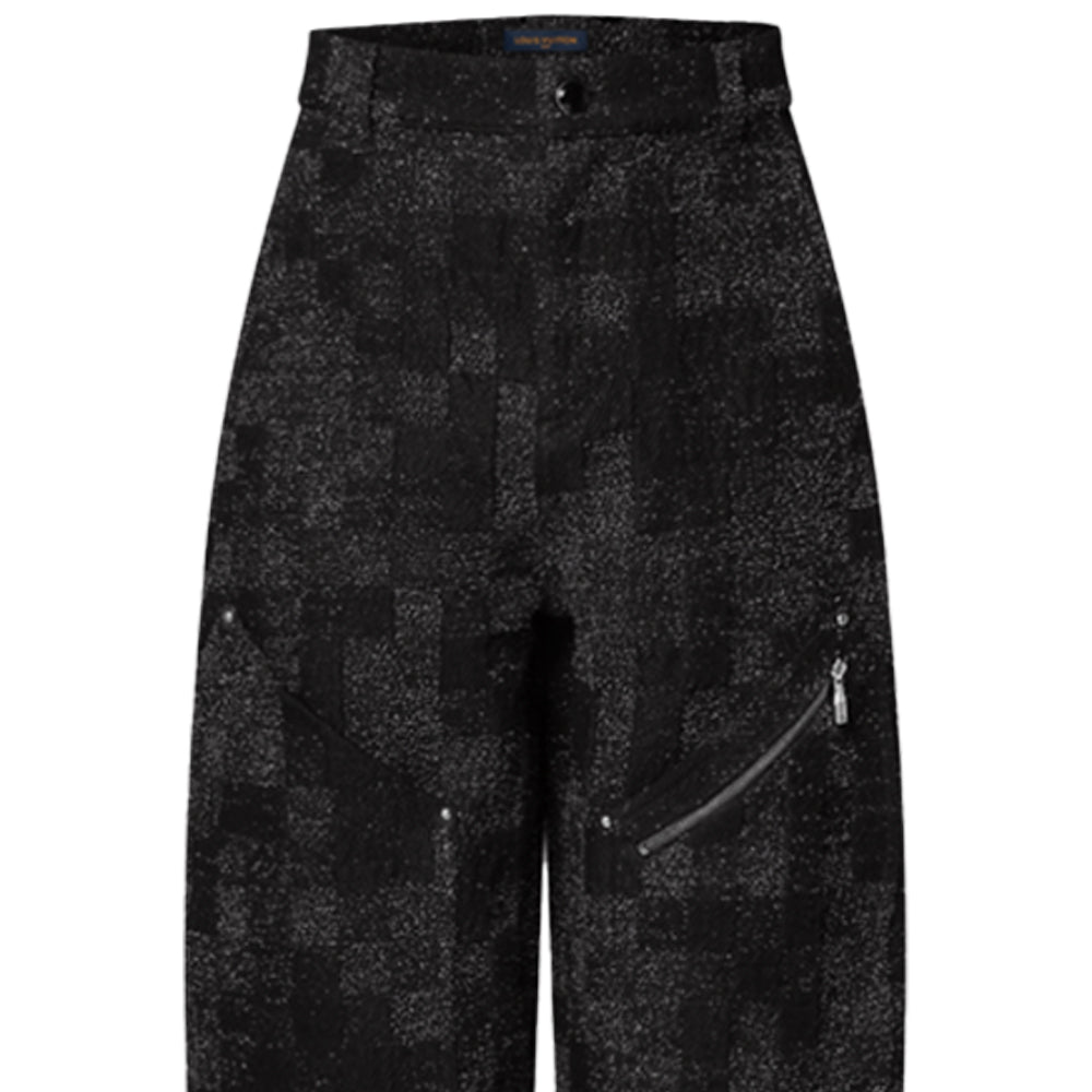 LOUIS VUITTON Denim Bouclette Workwear Denim Pants