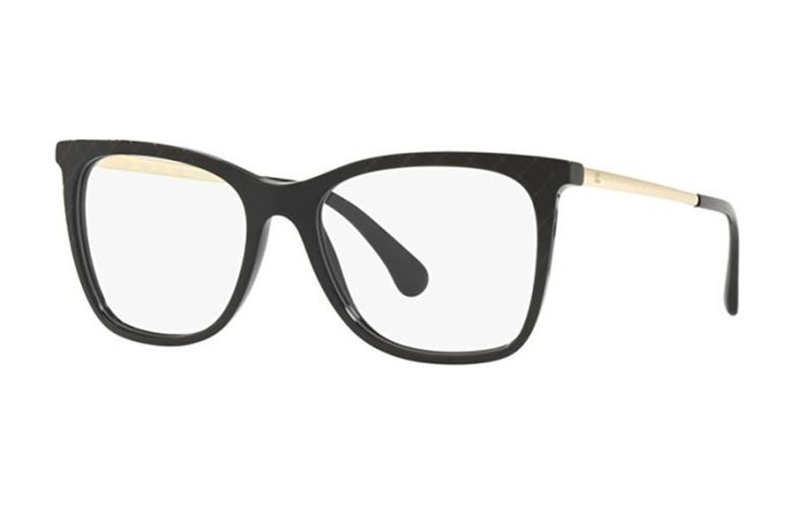 CHANEL - Square Eyeglass Frames Women's Black