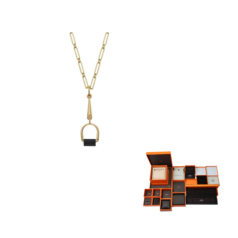 HERMES - Necklaces Women's Gold