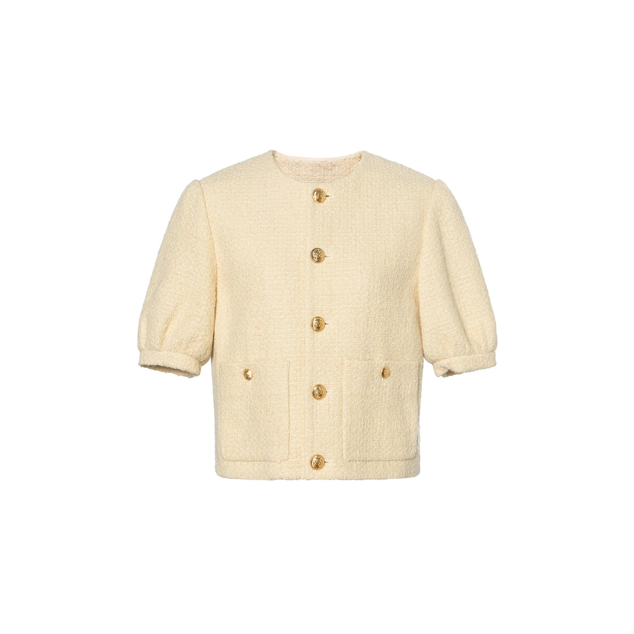 CELINE Cardigan Jacket In Bouclé Tweed