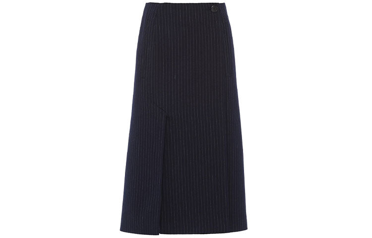 PRADA Casual Long Skirts Women's Navy