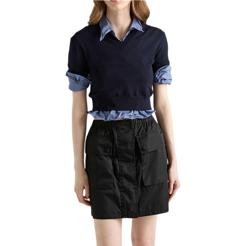 PRADA Elasticated waist Mini Skirt