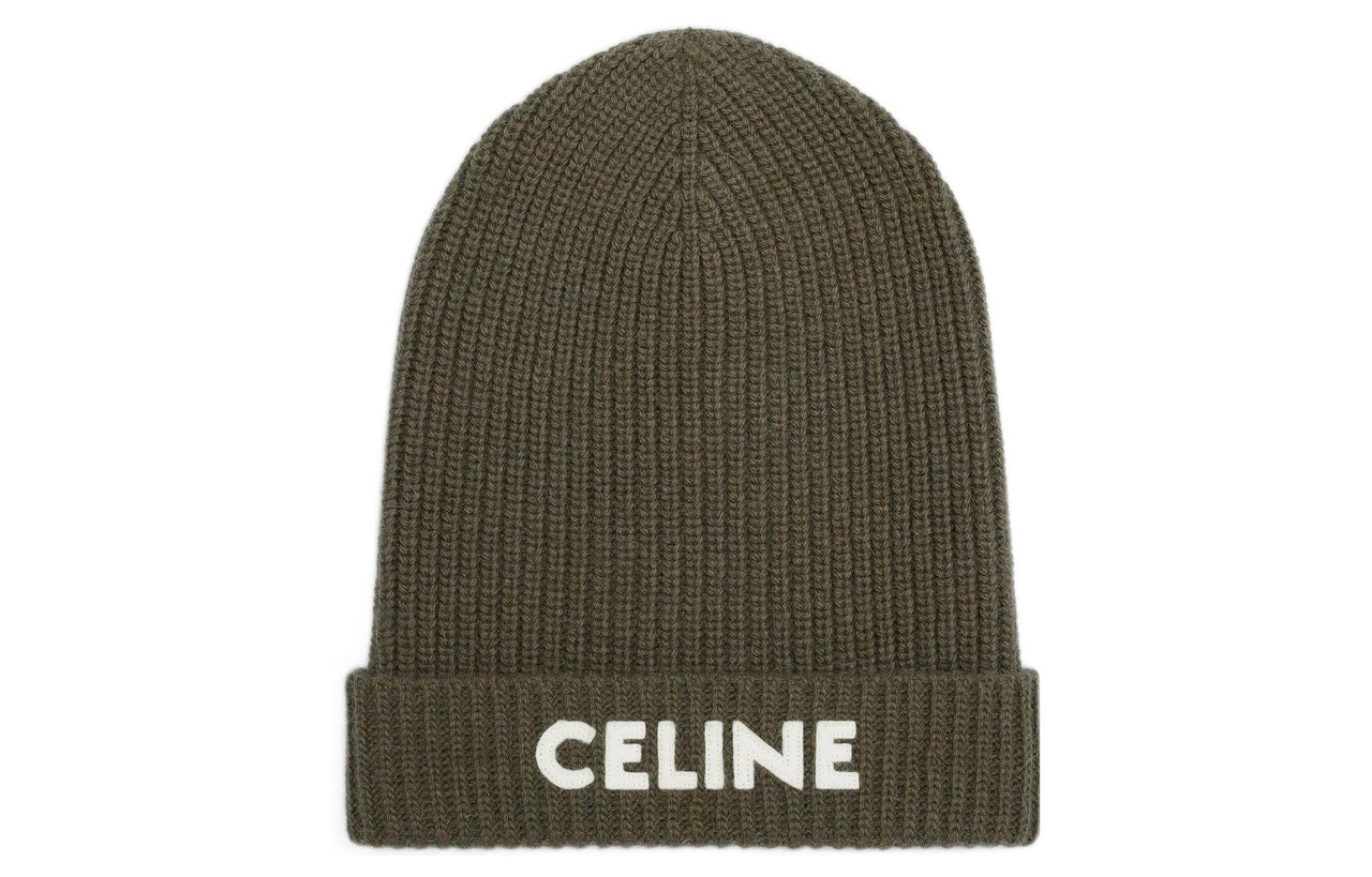 CELINE Beanies Men Brown