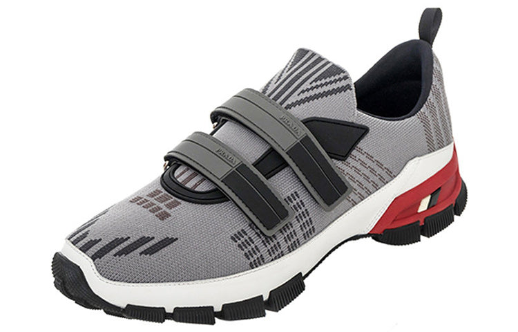 PRADA Crossection Low-Top Sports Casual Shoes Men's Gray
