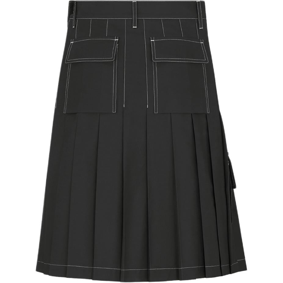 DIOR SS25 Casual Long Skirt Women's Black